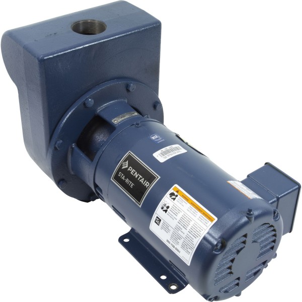 Pump, Pentair D Series, 3.0hp, 230v, 3Ph, Med Head, Self Prm : DMH3-171