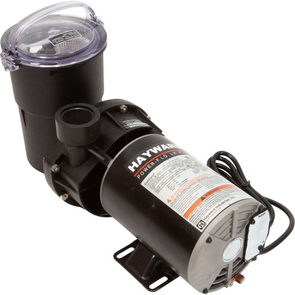 Pump, Hayward PowerFlo LX, 1.0hp, 115v, 1-Spd, 1-1/2", Nema : W3SP1580