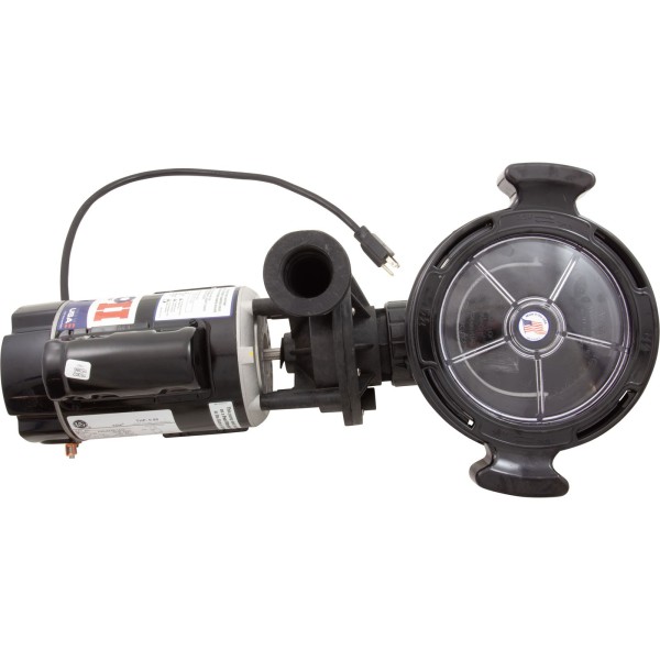 Pump, WW Hi-Flo II, 1.5SPL, 1-Spd, 115v, 6"Trp, 3ft Nema, Vert : SD-10-1-N