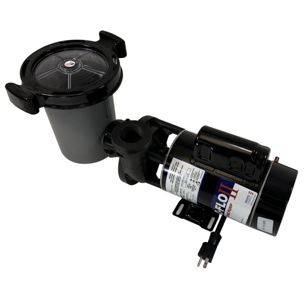 Pump, WW Hi-Flo II, 1.0SPL, 1-Spd, 115v, 6"Trp, ft Nema, Vert : SD-07-1-N