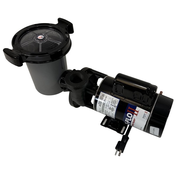 Pump, WW Hi-Flo II, 1.0SPL, 2-Spd, 115v, 6"Trp, ft Nema, Vert : SD-07-2-N