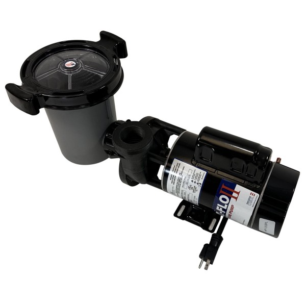Pump, WW Hi-Flo II, 1.5SPL, 2-Spd, 115v, 6"Trp, ft Nema, Vert : SD-10-2-N