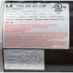 Pump, LX 56WUA, 3.0hp, 230v, 2-Spd, 56Fr, 2", SD : 56WUA300-II
