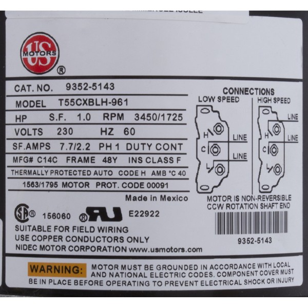 Pump, Aqua Flo XP2, 1.5hp, 230v, 2-Spd, 48fr, 2", OEM : 06115517-2040
