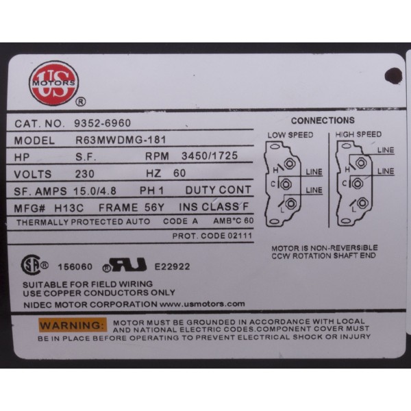 Pump, Aqua Flo XP2e, 4.0hp, 230v, 2-Spd, 56fr, 2", OEM : 05340009-5040