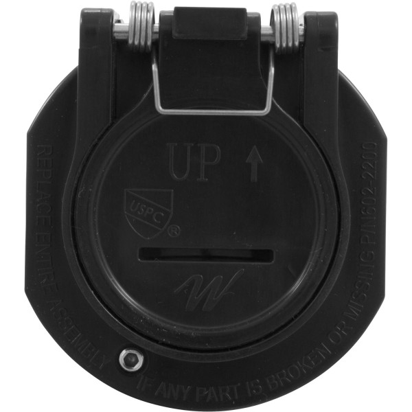 Vac Lock 1 1/2"Mpt - Black : 600-2201