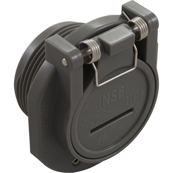 Vac Lock 1 1/2"Mpt - Dark Gray : 600-2209-DKG