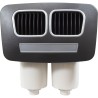100 S/F F/A Dual Port Roadster Filter Assy Dsg/Ps : 510-6689DSG-PS