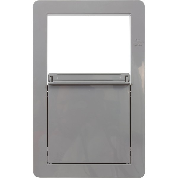 Skimmer Weir, JWB Front Load, Silver : 6639945