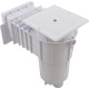 Fiberglass Skimmer (Regular Mouth, Square Lid) White, Solid : 25160-010-001