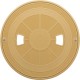 Skimmer Lid, Aquastar, w/Collar, Tan : SKRT108