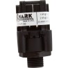 Air Switch, Tecmark, TBS 317, DPDT, 20A, thd, latch : TBS317