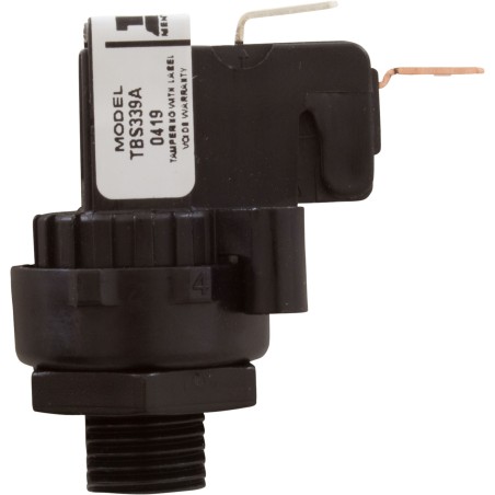Air Switch, Tecmark, TBS 339, SPNO, 25A, thd, latch : TBS339A