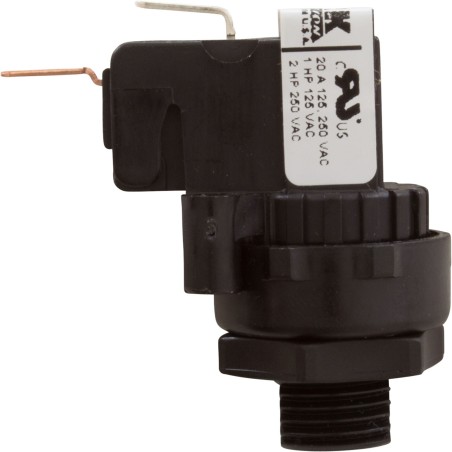 Air Switch, Tecmark, TBS 339, SPNO, 25A, thd, latch : TBS339A