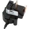 Air Switch, Tecmark, TBS 406, SPNO, 25A, thd, latch, 90 deg : TBS406A