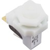 Air Switch, PresAir, SPST, 9/16" Center Spout, 21A, Momentary : TVM411B
