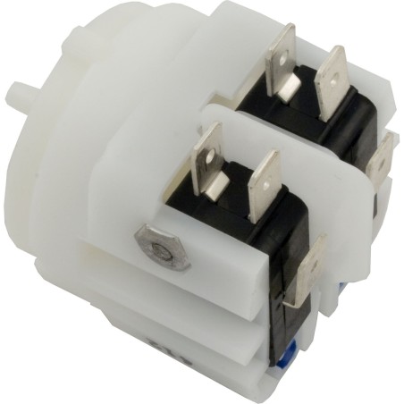Air Switch, Presair, DPDT, mom, Center Spout : ACM211A
