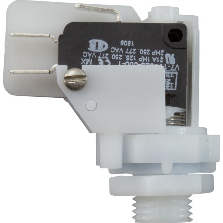 Air Switch, PresAir, DPDT, 9/16" Center Spout, 21A, Momentary : TVM211B