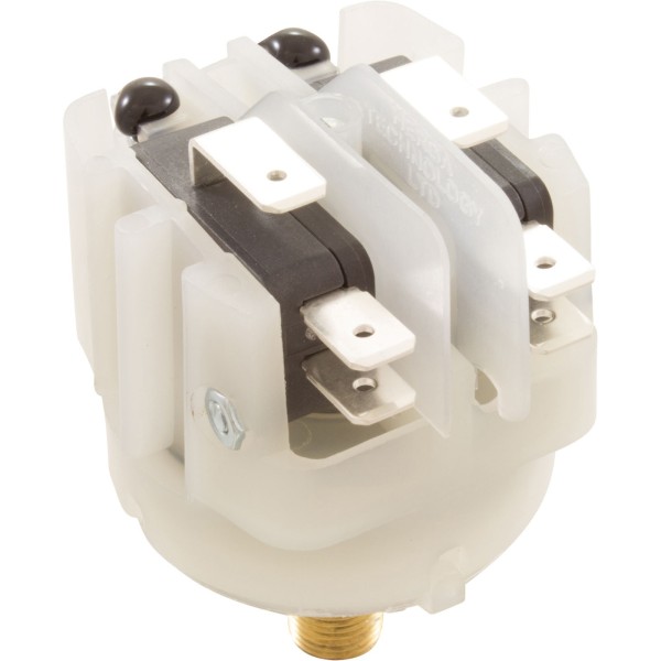 Pressure Switch, Herga, 21Amp, 1-5psi, 1/8"mpt, DPDT : 6742-20-U226