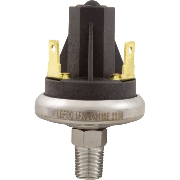 Pressure Switch, Gecko, 1A, 1/8"mpt, SPNO, 2.0psi, Metal : 510AD0249