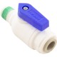 Valve-Straight, Parker, 1/4" : CAX-20260