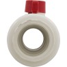 2" Pvc Tu Compact Valve  S/T Epdm Tpv White : QTA1020CSEW