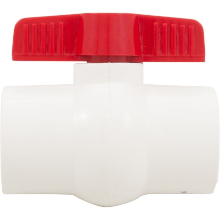 1 1/2" Pvc Compact Ball Vlvsoc Epdm Tpv White : QVC1015SSEW