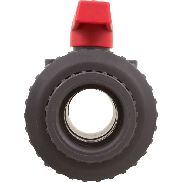True Union Ball Vlv Gray 1-1/2" Pvc Epdm Soc/Thd : TBB1015CPEG
