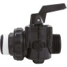 Ball Valve, Hayward Deluxe 3-Way, 1-1/2"mpt : SP0727