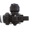 Ball Valve, Hayward Deluxe 3-Way, 1-1/2"mpt : SP0727
