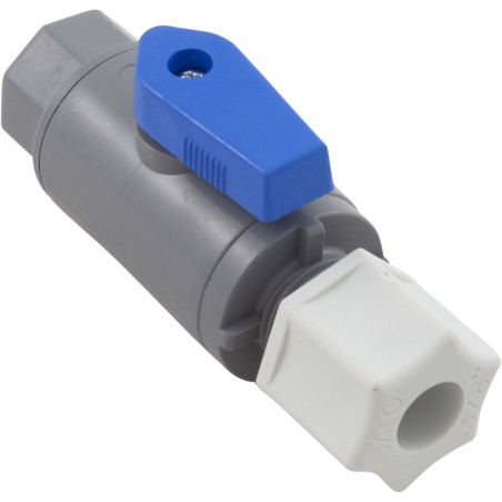 Ball Valve, SMC Series 638, 1/4"fpt x 3/8" Tube : 22193