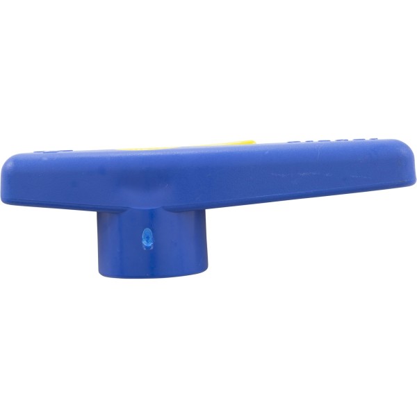 Handle, Praher PVC Single Union Ball Valves, 1-1/2", Blue : SU-150-1B