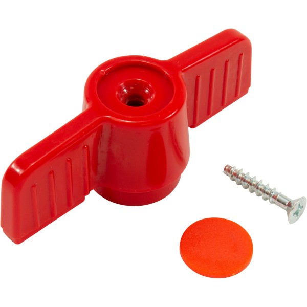 Replacement Handle, 1-1/2" HMIP Ball Valve, Red : HMIP150HANDLE