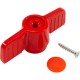 Replacement Handle, 1-1/2" HMIP Ball Valve, Red : HMIP150HANDLE