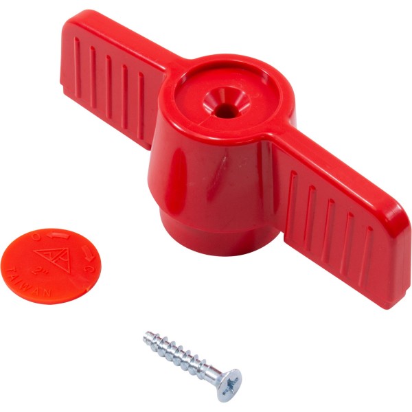 Replacement Handle, 2" HMIP Ball Valve, Red : HMIP200HANDLE
