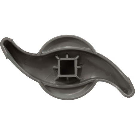 2" Top Access Valve, Smooth "S" Handle - Grey : 602-3757