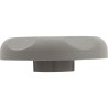 Cap - 1" T/A Diverter Text. 5Sclp. - Gray : 602-4437