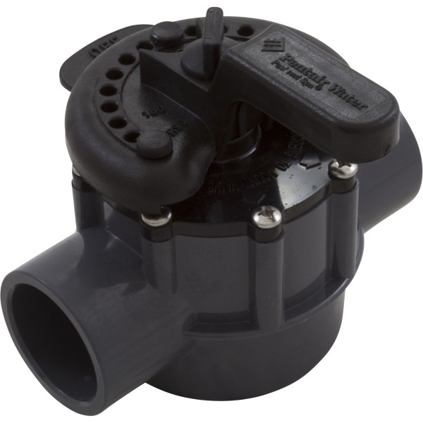 Diverter Valve, Pentair, 2" Spigot x 1-1/2" Slip, 2 Way : 263038
