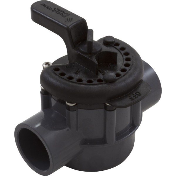 Diverter Valve, Pentair, 2" Spigot x 1-1/2" Slip, 2 Way : 263038