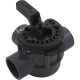 Diverter Valve, Pentair, 2" Spigot x 1-1/2" Slip, 3 Way : 263037