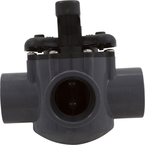 Diverter Valve, Pentair, 2" Spigot x 1-1/2" Slip, 3 Way : 263037