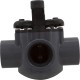 Diverter Valve, Pentair, 2" Spigot x 1-1/2" Slip, 3 Way : 263037