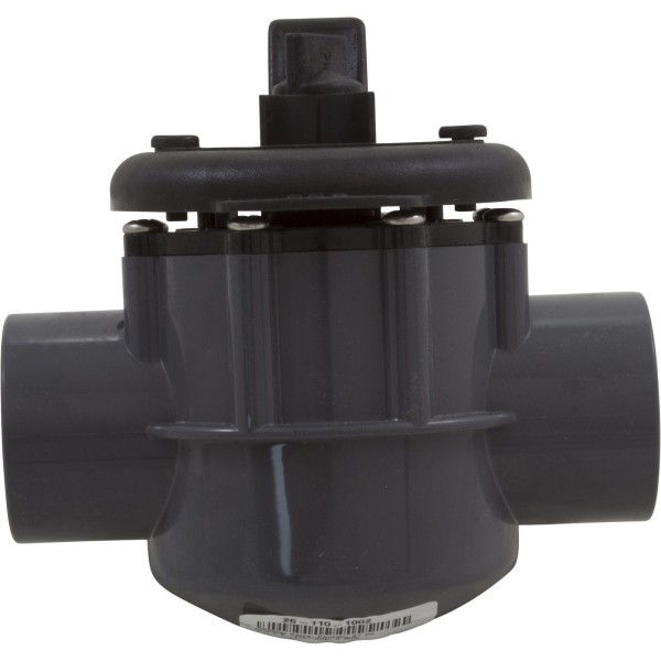 Diverter Valve, Pentair, 2" Spigot x 1-1/2" Slip, 3 Way : 263037