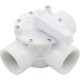 Diverter Valve, Olympic, 1-1/2"fpt, 3-Way, White : AFT100T