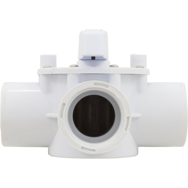 Diverter Valve, Olympic, 1-1/2"fpt, 3-Way, White : AFT100T