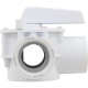 Diverter Valve, Olympic, 1-1/2"fpt, 3-Way, White : AFT100T