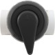 Diverter Valve, WW, 2", 2 Port, Top Mount, Notched, Black : 600-3061