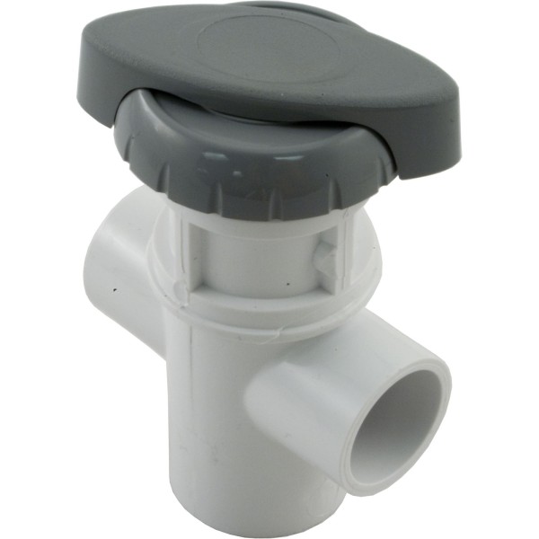 Diverter Valve, Hydro-Air/BWG Hydroflow, 3/4"s, 2 Port, Gray : 11-4030GRY