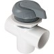 Diverter Valve, Hydro-Air/BWG Hydroflow, 2"s, 2 Port, Gray : 11-4000GRY