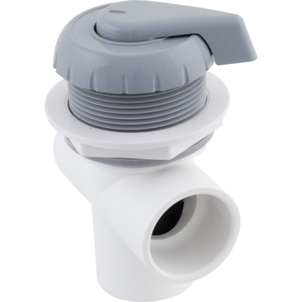 Diverter Valve, Hydro-Air/BWG Hydroflow, 1"s, 2 Port, Gray : 11-4020GRY
